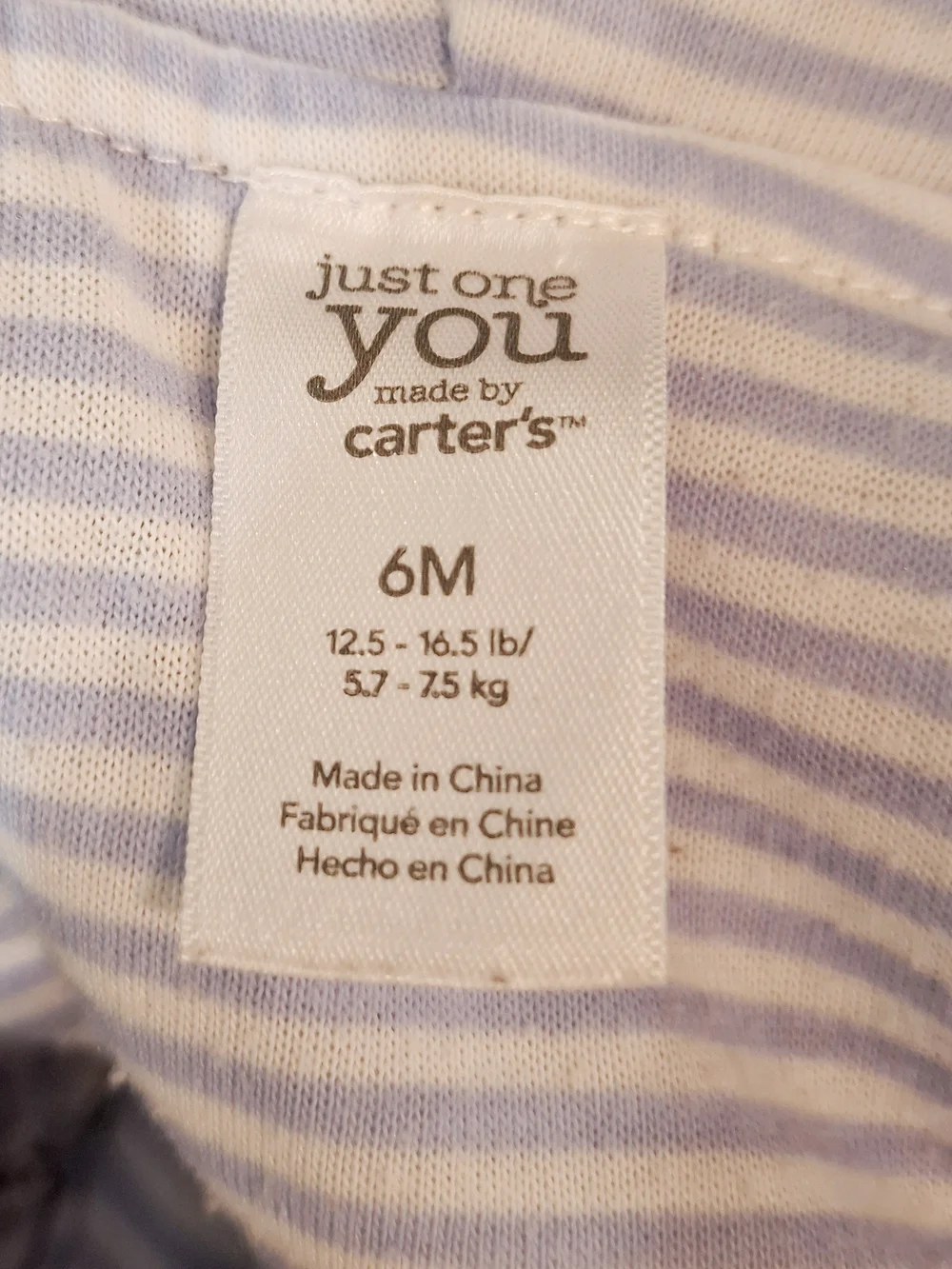 6M Carter's Just One You Monkey Snowsuit Pram Bunting Brown Fleece Baby Hooded